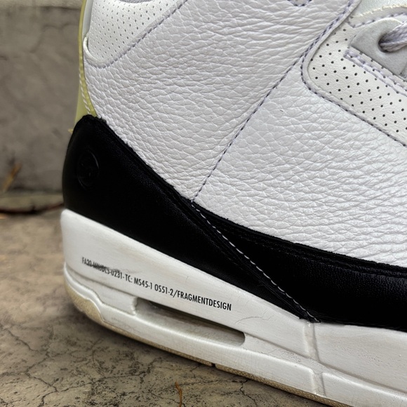 Fragment Design x Air Jordan 3 Retro SP White - Size 14 - Picture 3 of 15